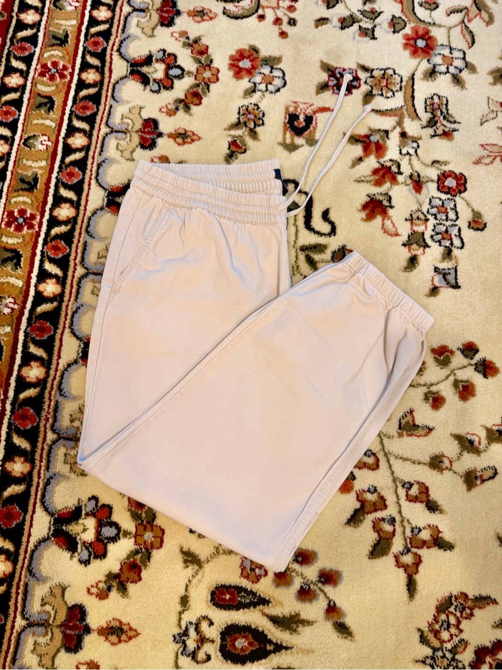 J. Crew Khaki Drawstring Waist Pants